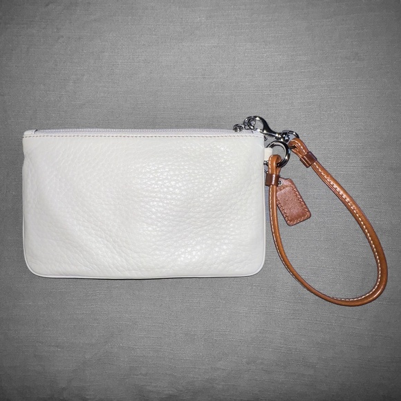 Coach Leather Slim Wristlet Clutch Bag - Picture 7 of 9